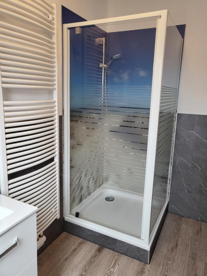 Sehestedt Urlaub Im Blauen Hausアパートメント エクステリア 写真