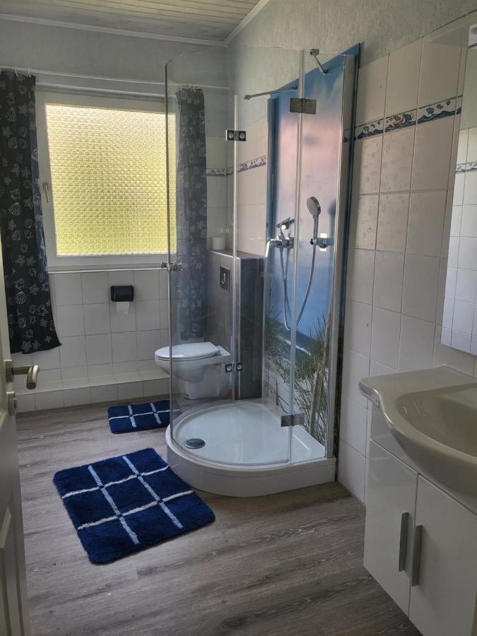 Sehestedt Urlaub Im Blauen Hausアパートメント エクステリア 写真