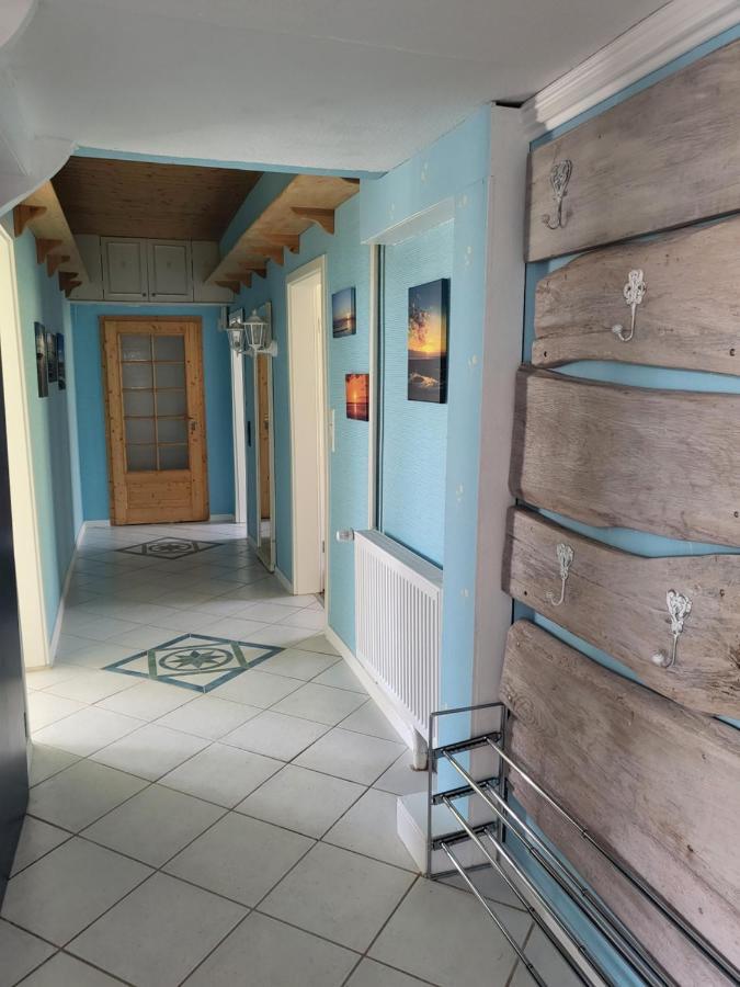 Sehestedt Urlaub Im Blauen Hausアパートメント エクステリア 写真